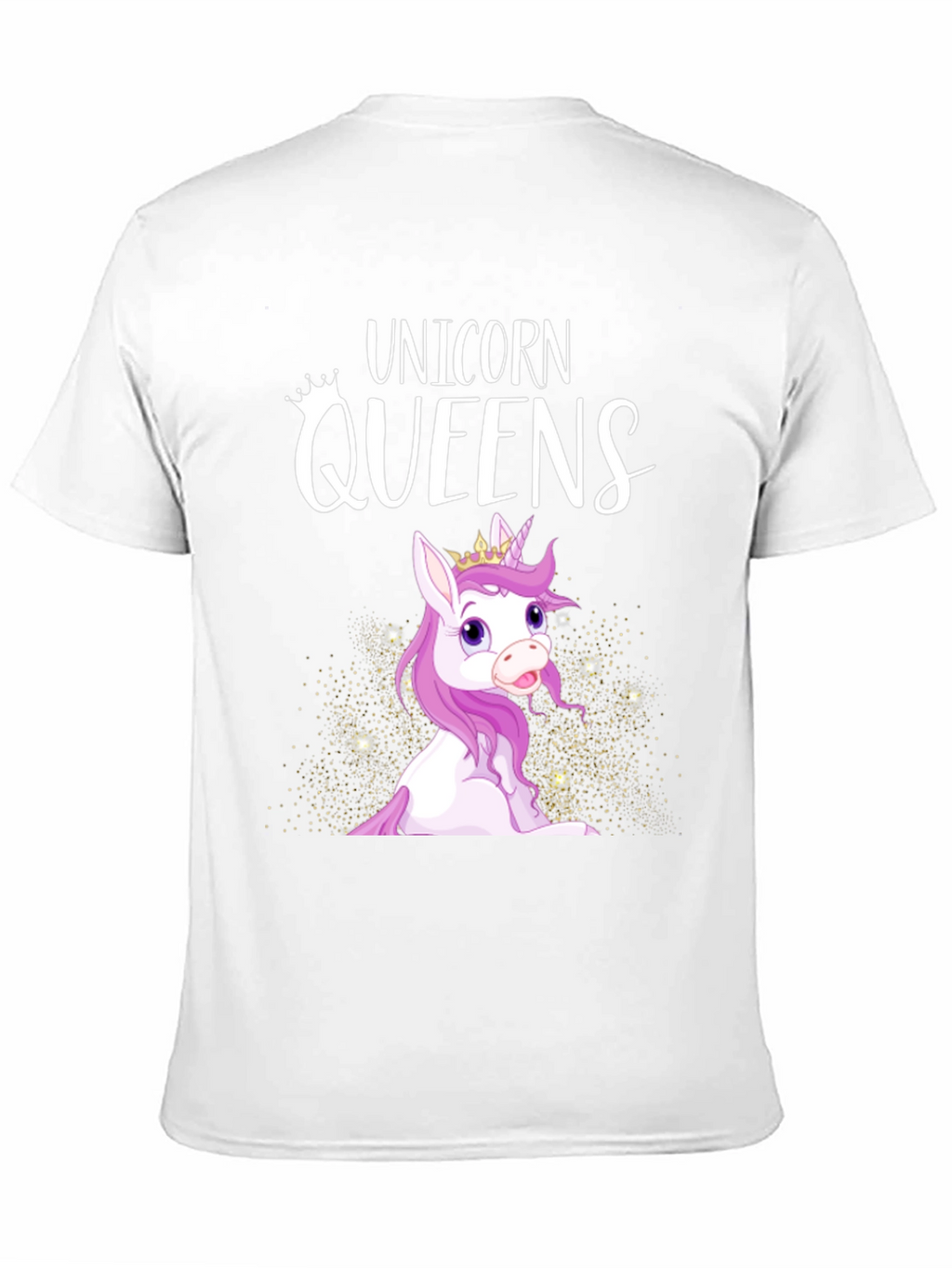 Unicorn Queens Black T-Shirt