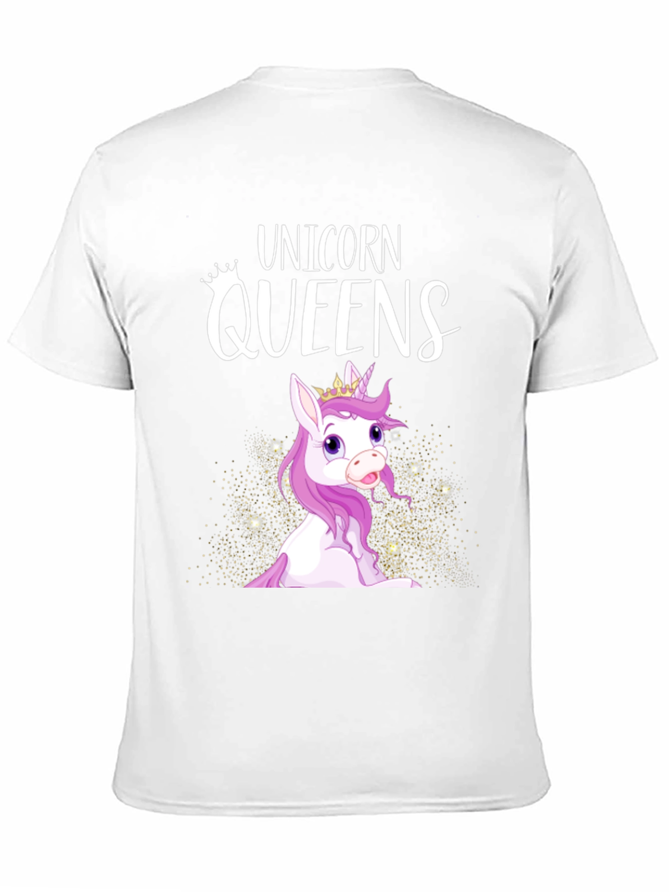 Unicorn Queens Black T-Shirt
