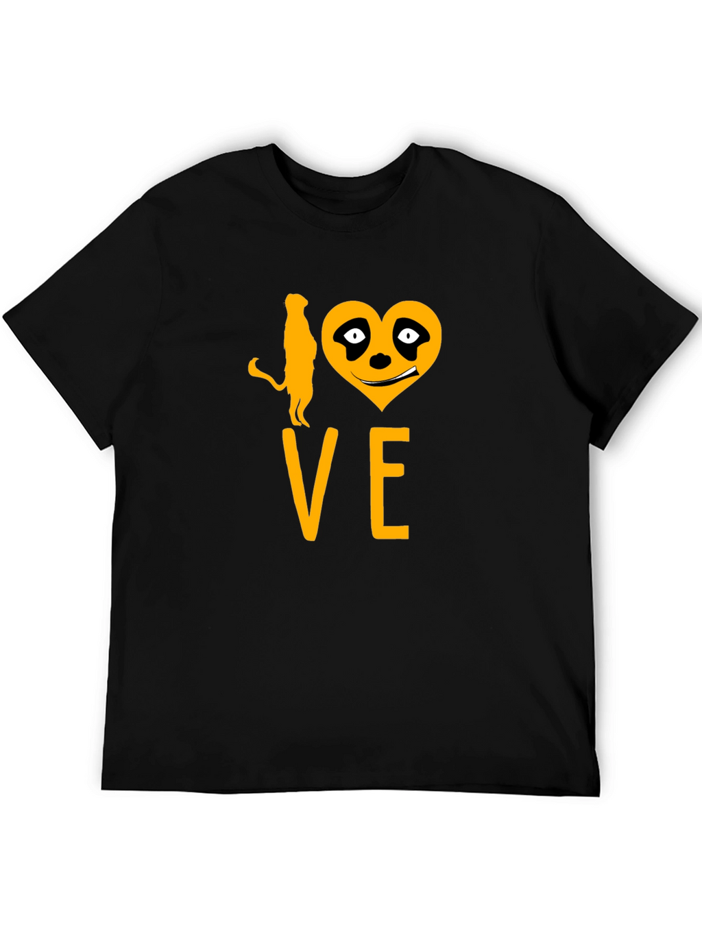 I Love Meerkats Funny Graphic Tee