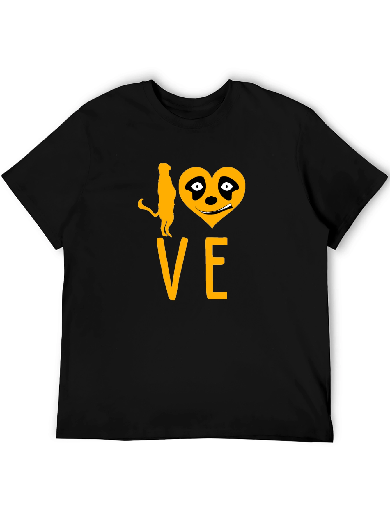I Love Meerkats Funny Graphic Tee