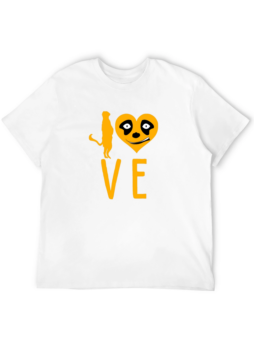 I Love Meerkats Funny Graphic Tee