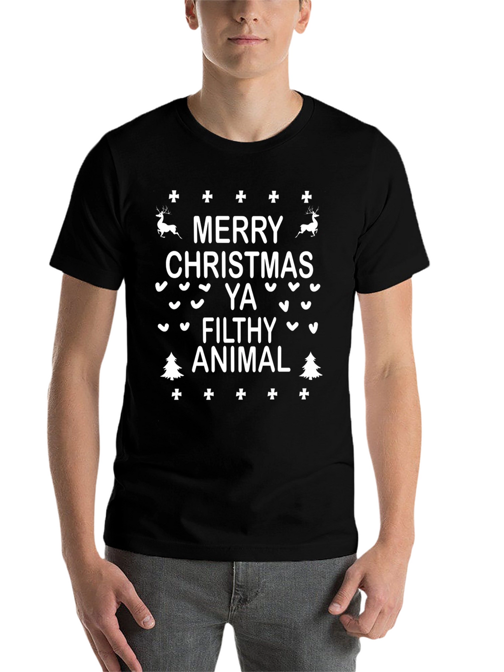 Merry Christmas Ya Filthy Animal T-Shirt