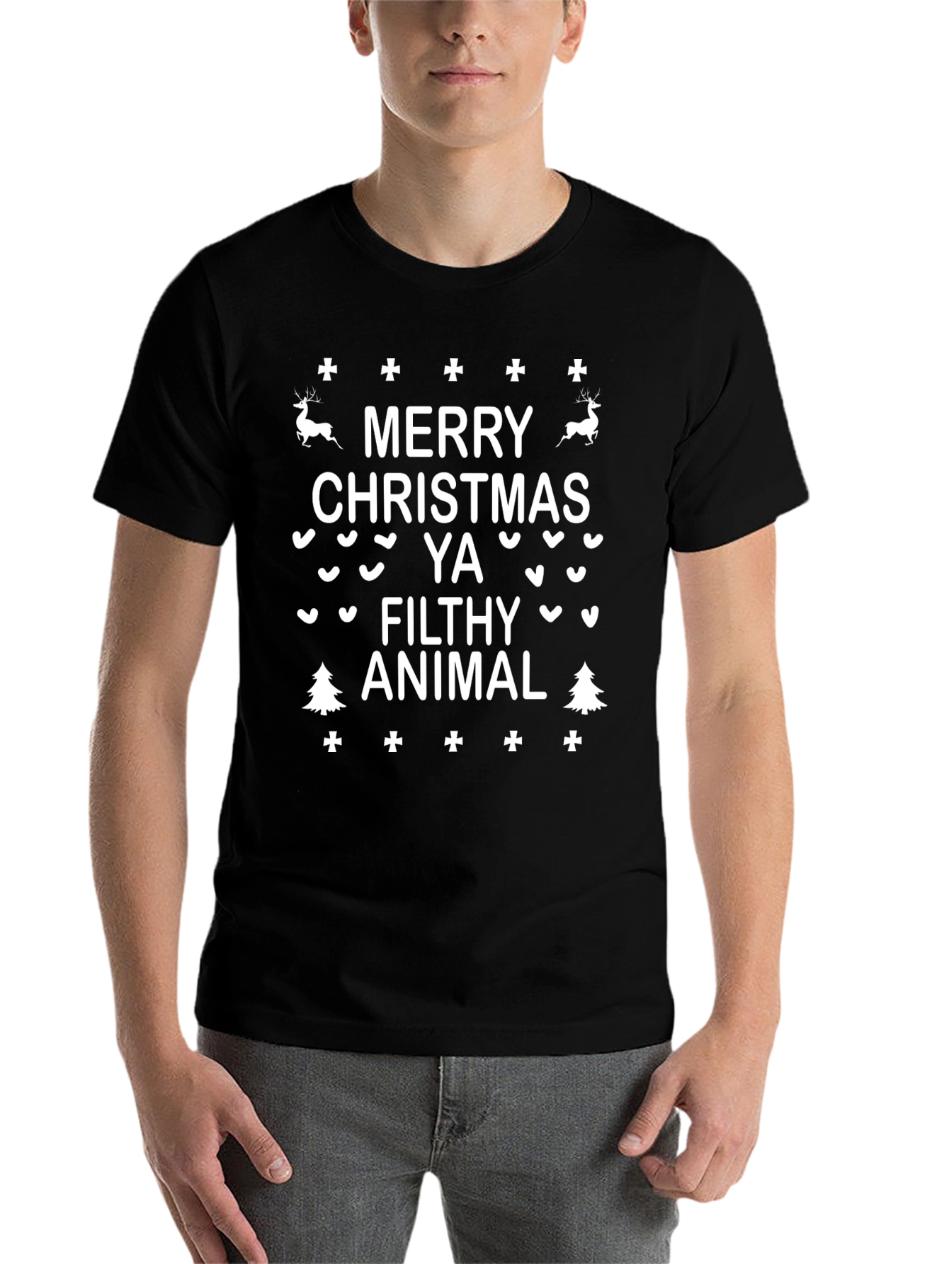 Merry Christmas Ya Filthy Animal T-Shirt