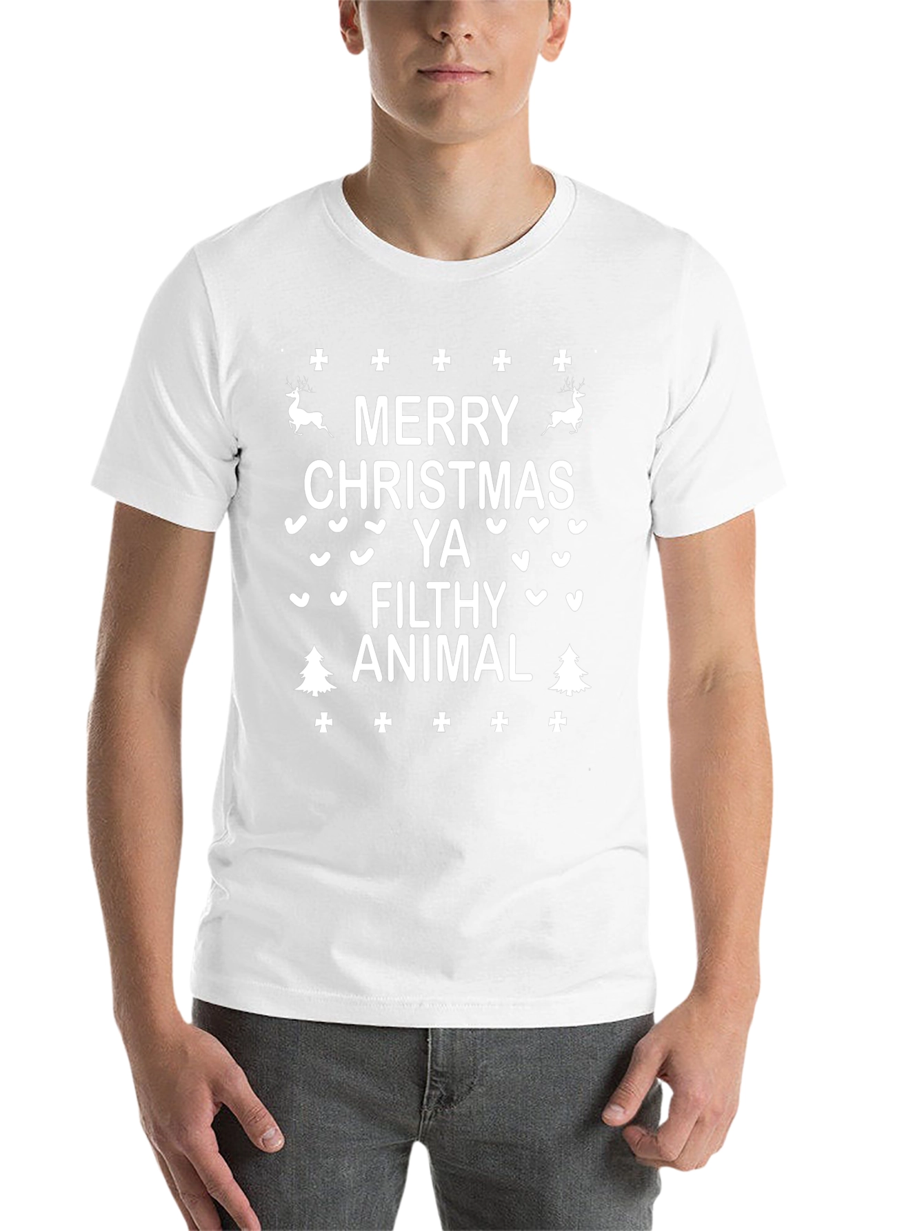 Merry Christmas Ya Filthy Animal T-Shirt