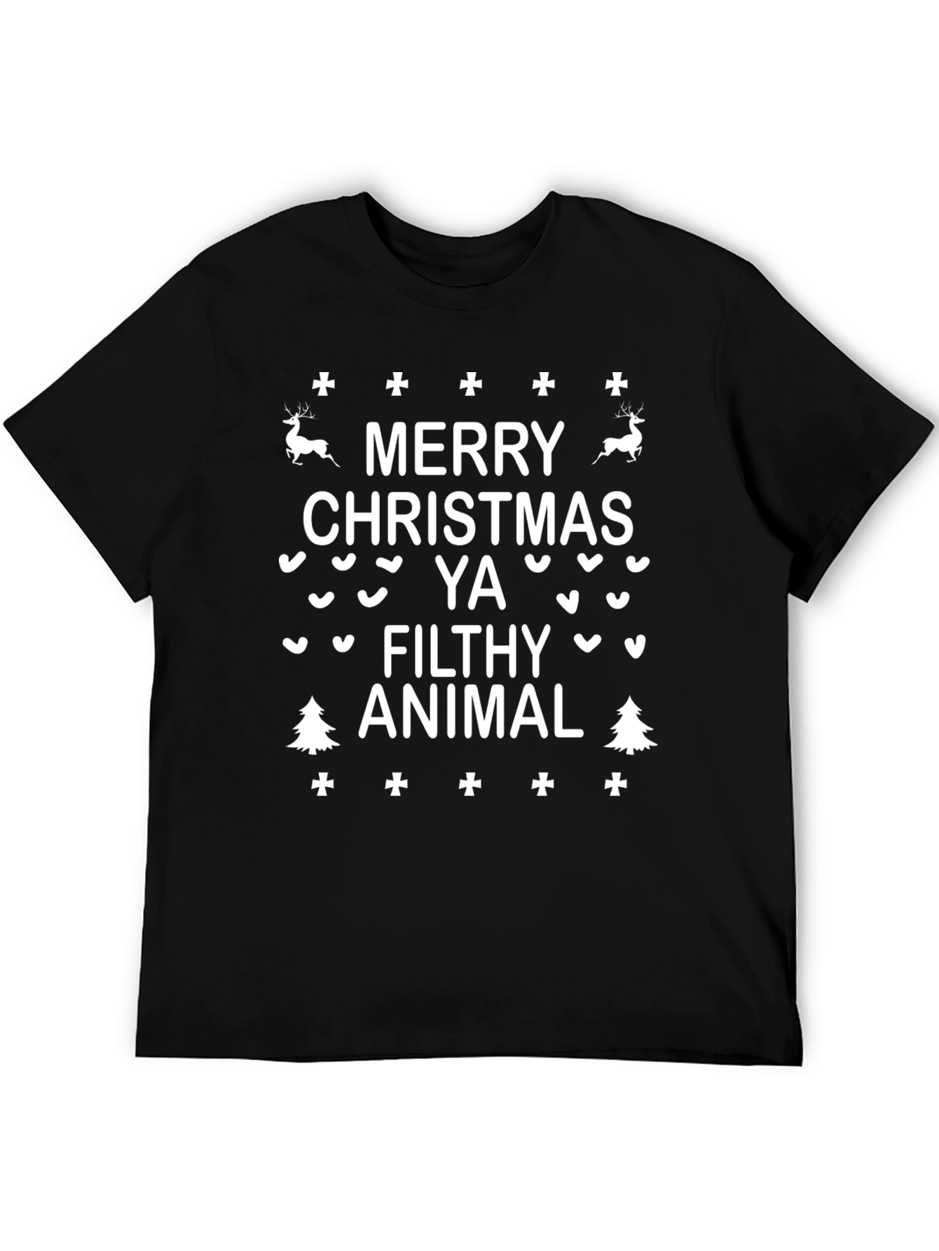 Merry Christmas Ya Filthy Animal T-Shirt