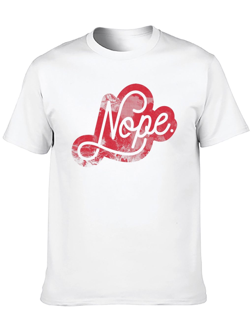 Nope Graphic Tee - Stylish Black Cotton T-Shirt