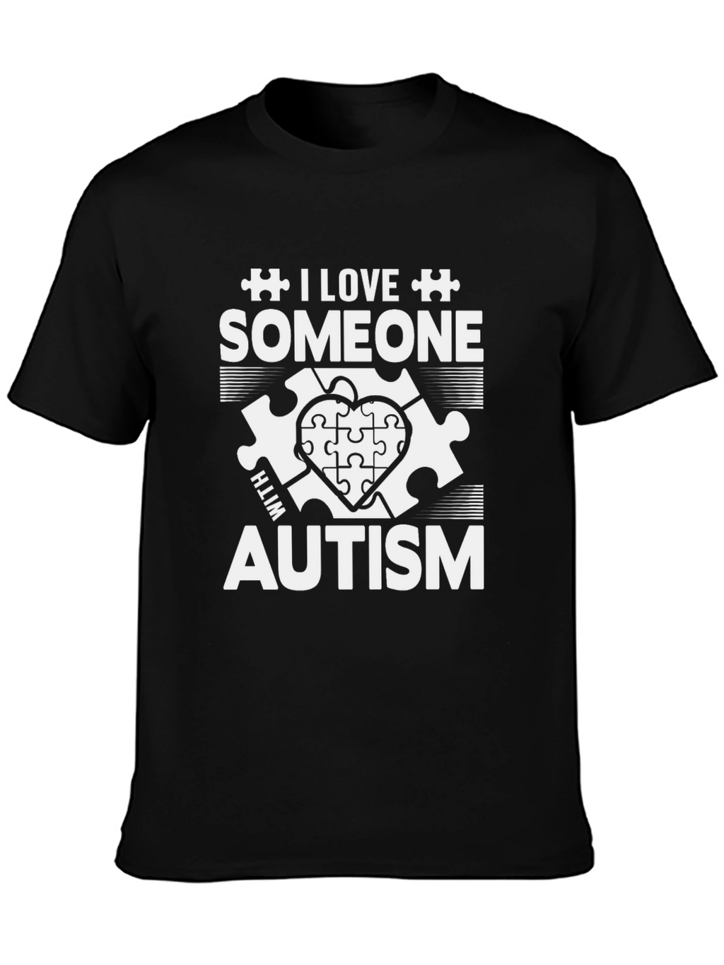 I Love Someone With Autism T-Shirt