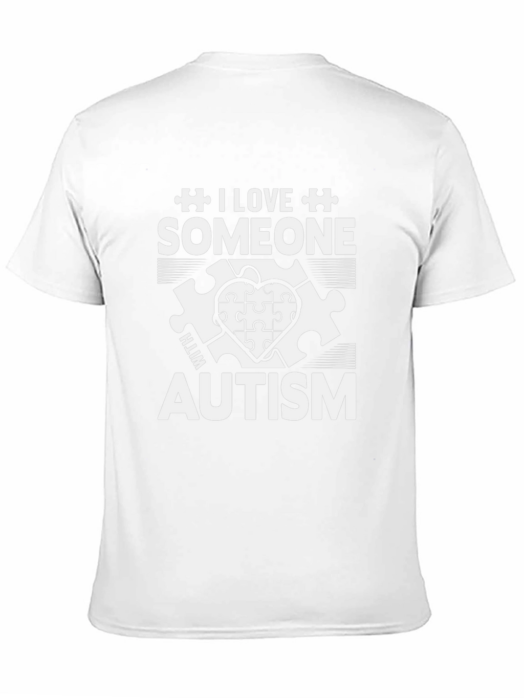 I Love Someone With Autism T-Shirt