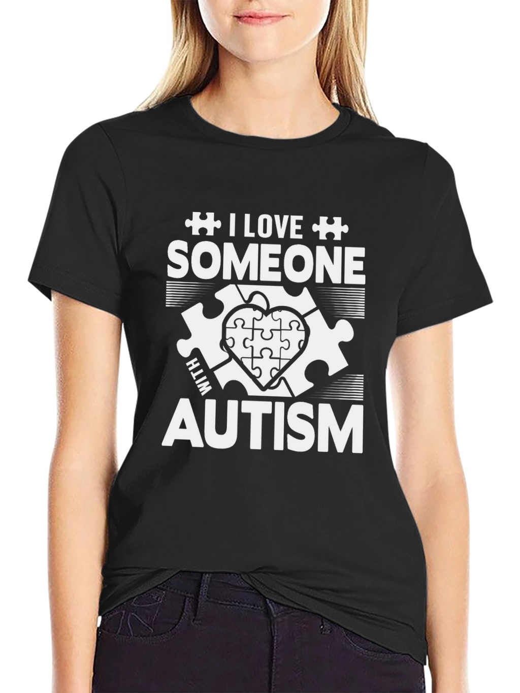 I Love Someone With Autism T-Shirt