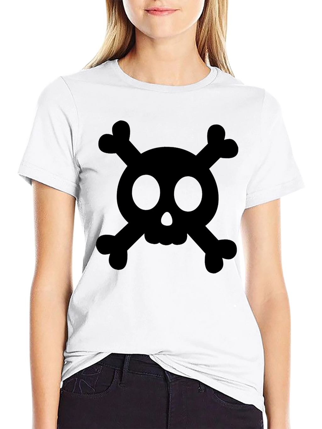 Skull and Crossbones Graphic T-Shirt