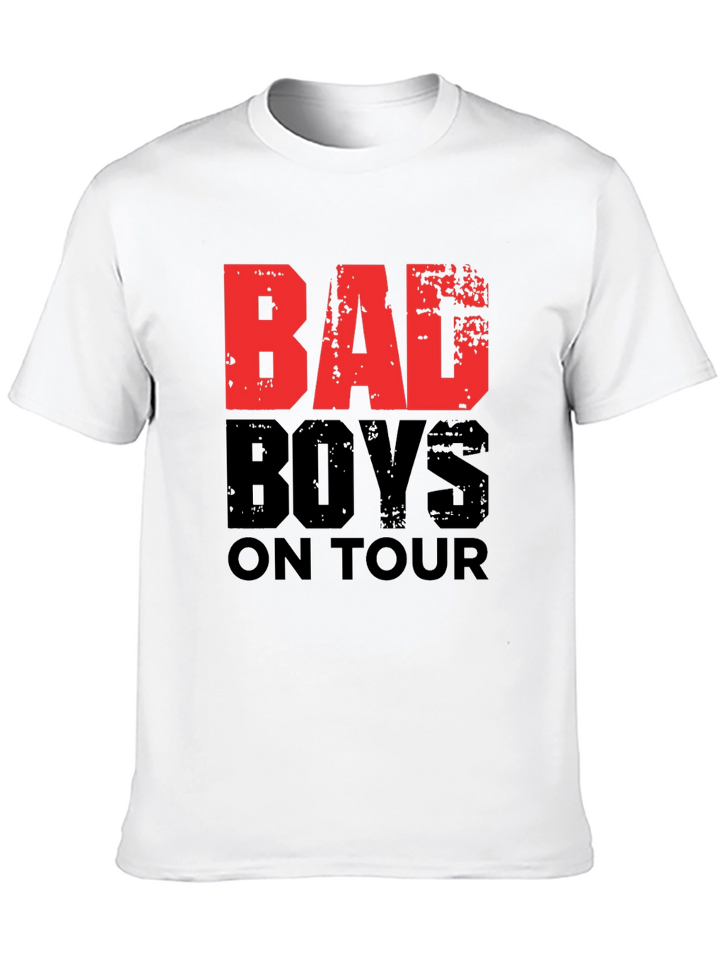 Bad Boys On Tour Graphic T-Shirt - Black