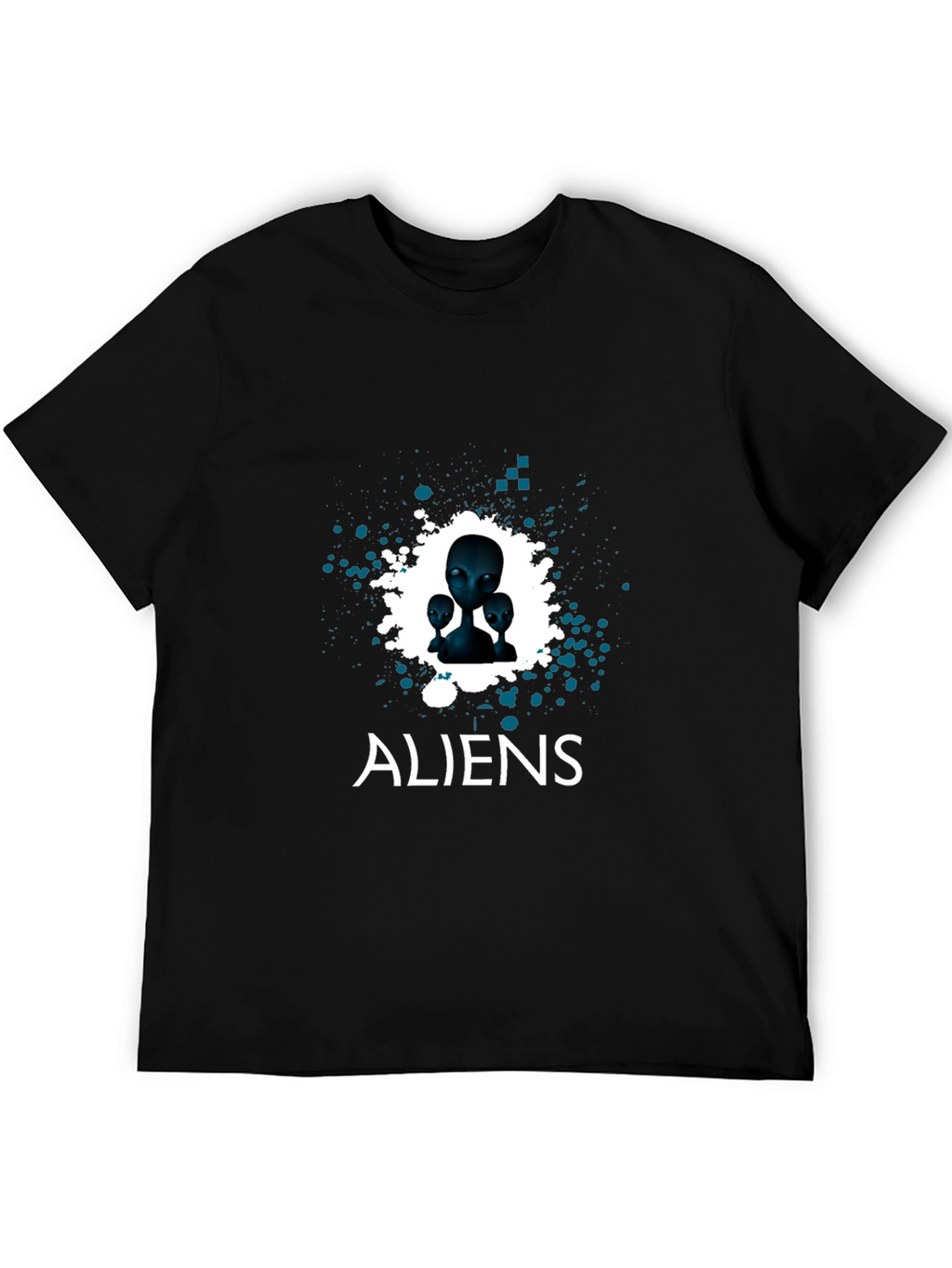 Aliens Graphic Tee - Classic Black