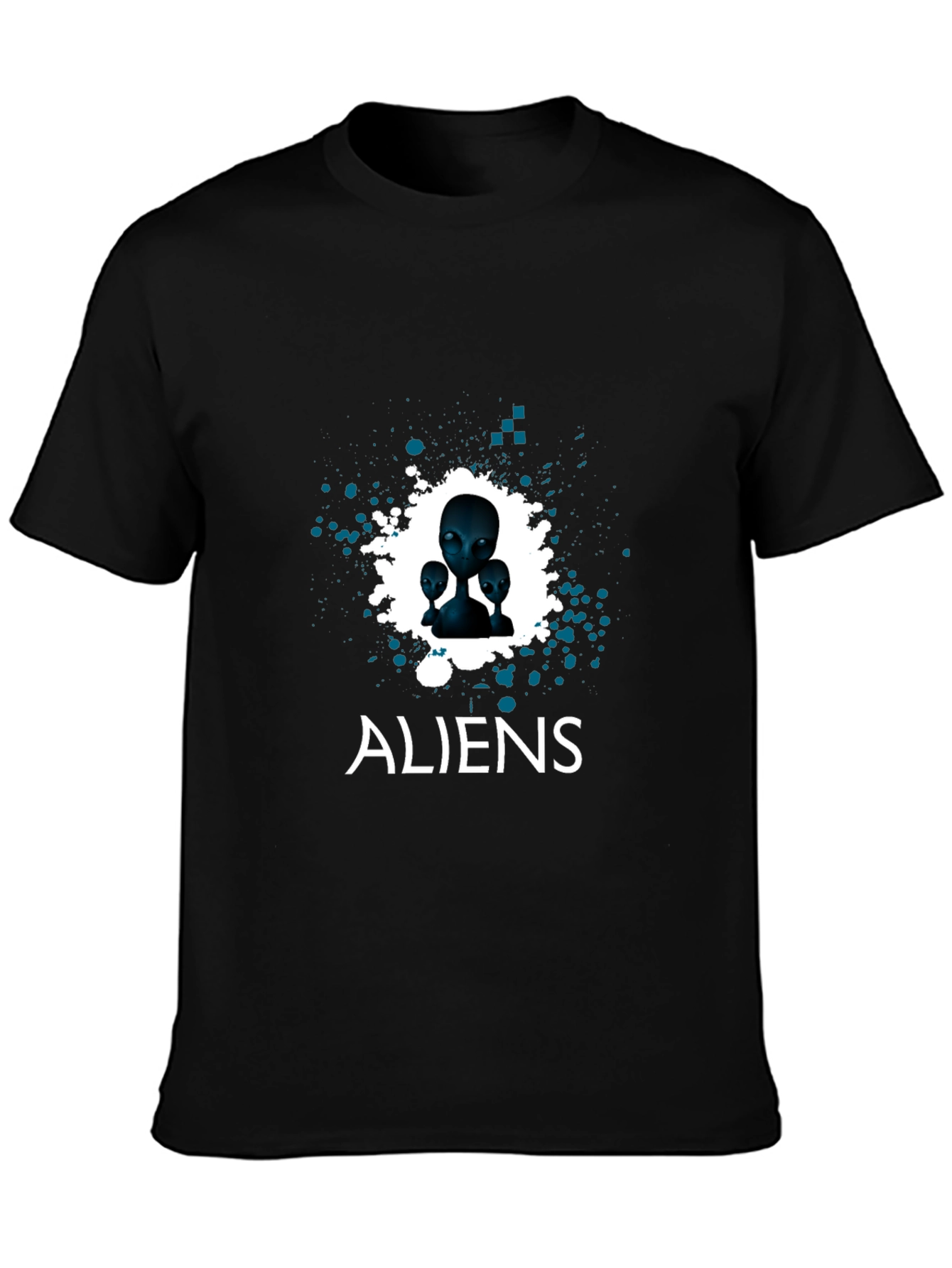 Aliens Graphic Tee - Classic Black