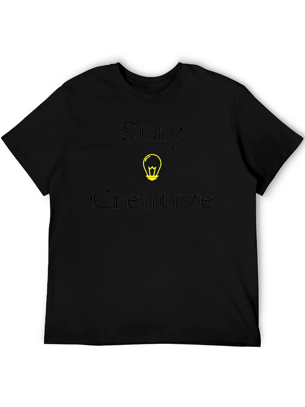 Stay Creative Black T-Shirt