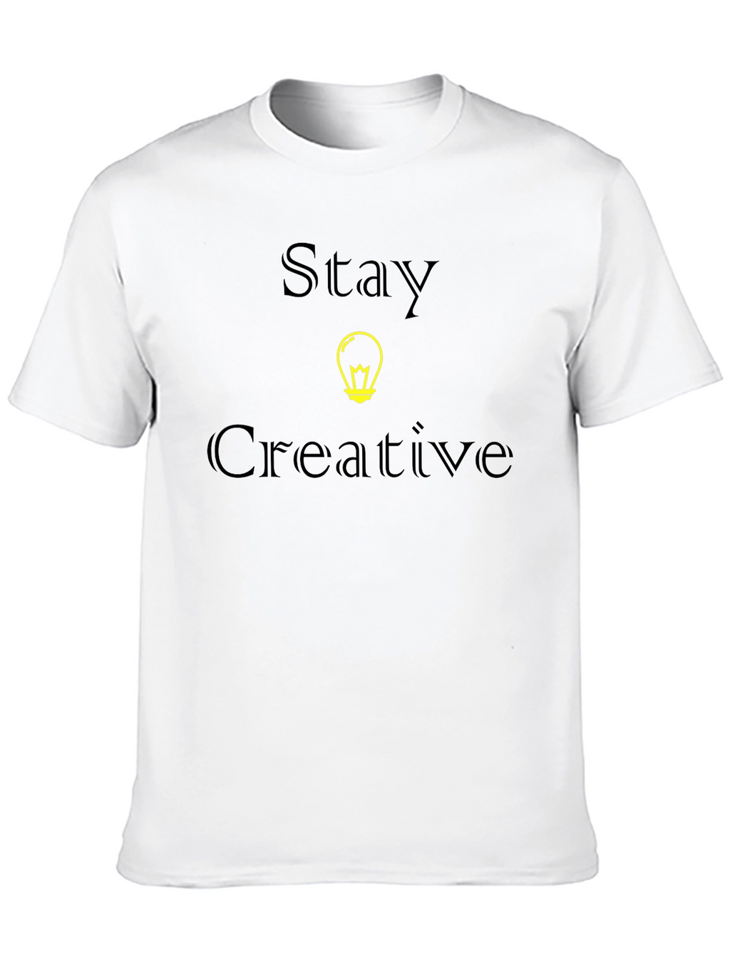 Stay Creative Black T-Shirt