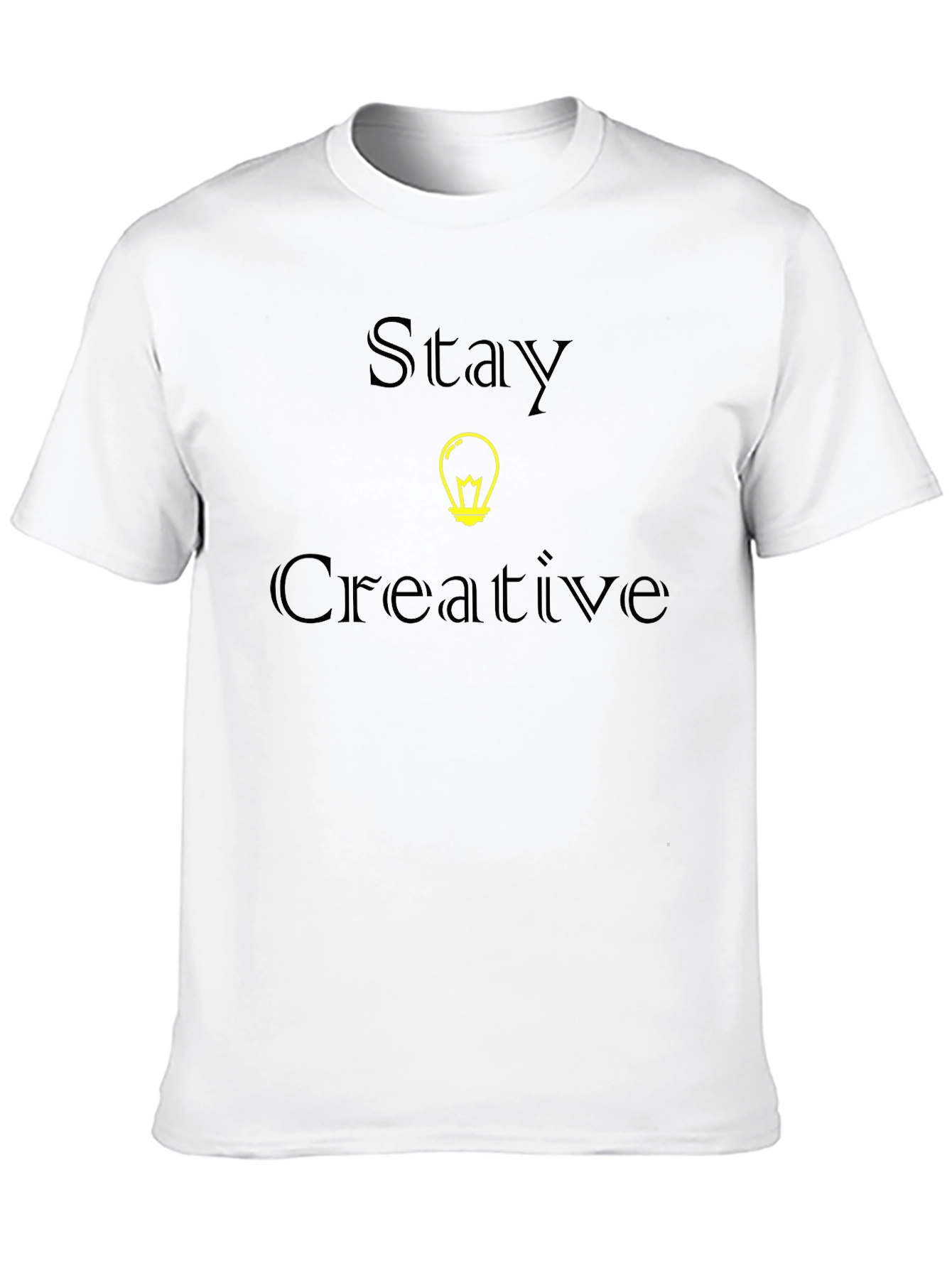 Stay Creative Black T-Shirt