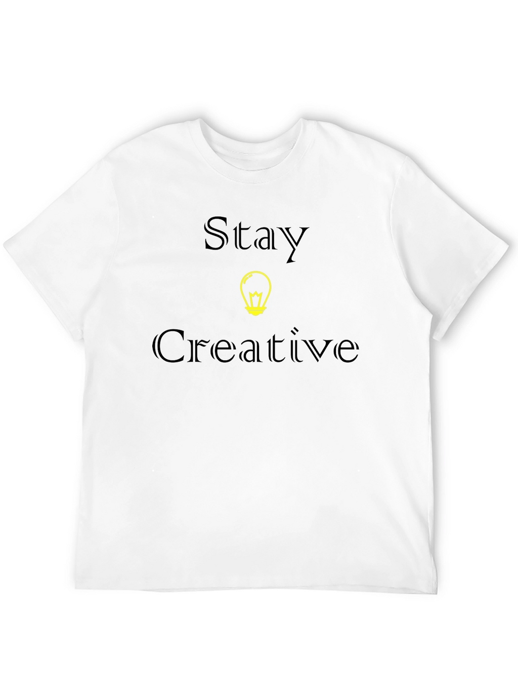 Stay Creative Black T-Shirt