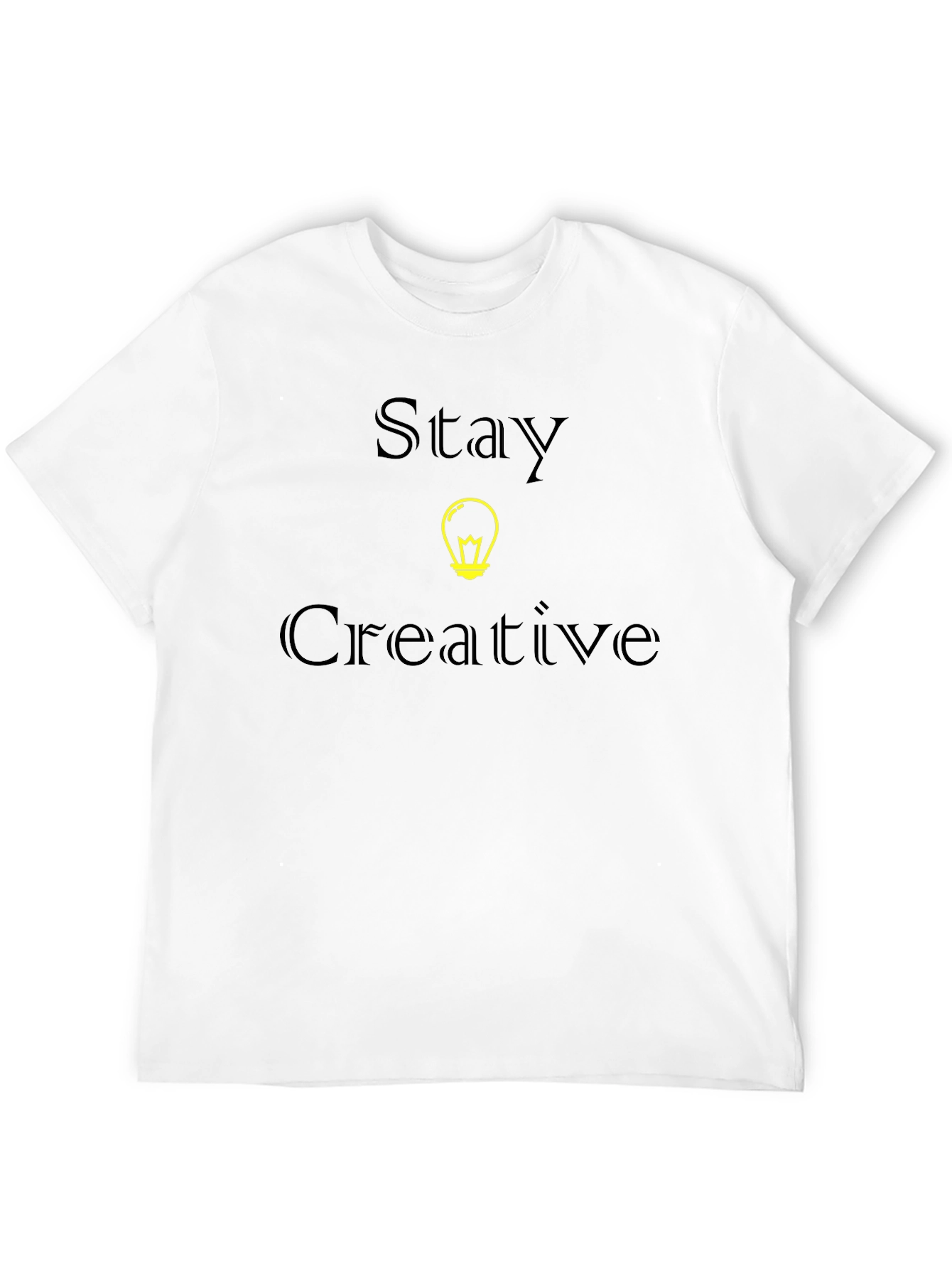 Stay Creative Black T-Shirt