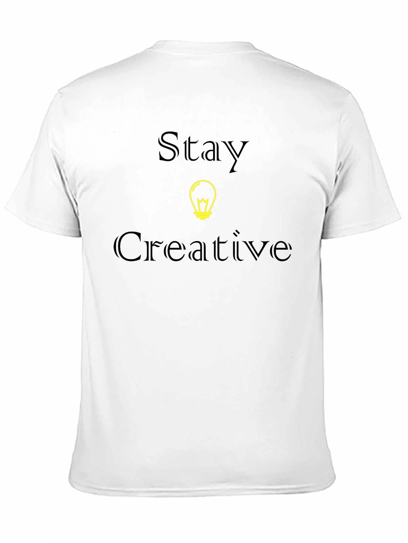 Stay Creative Black T-Shirt