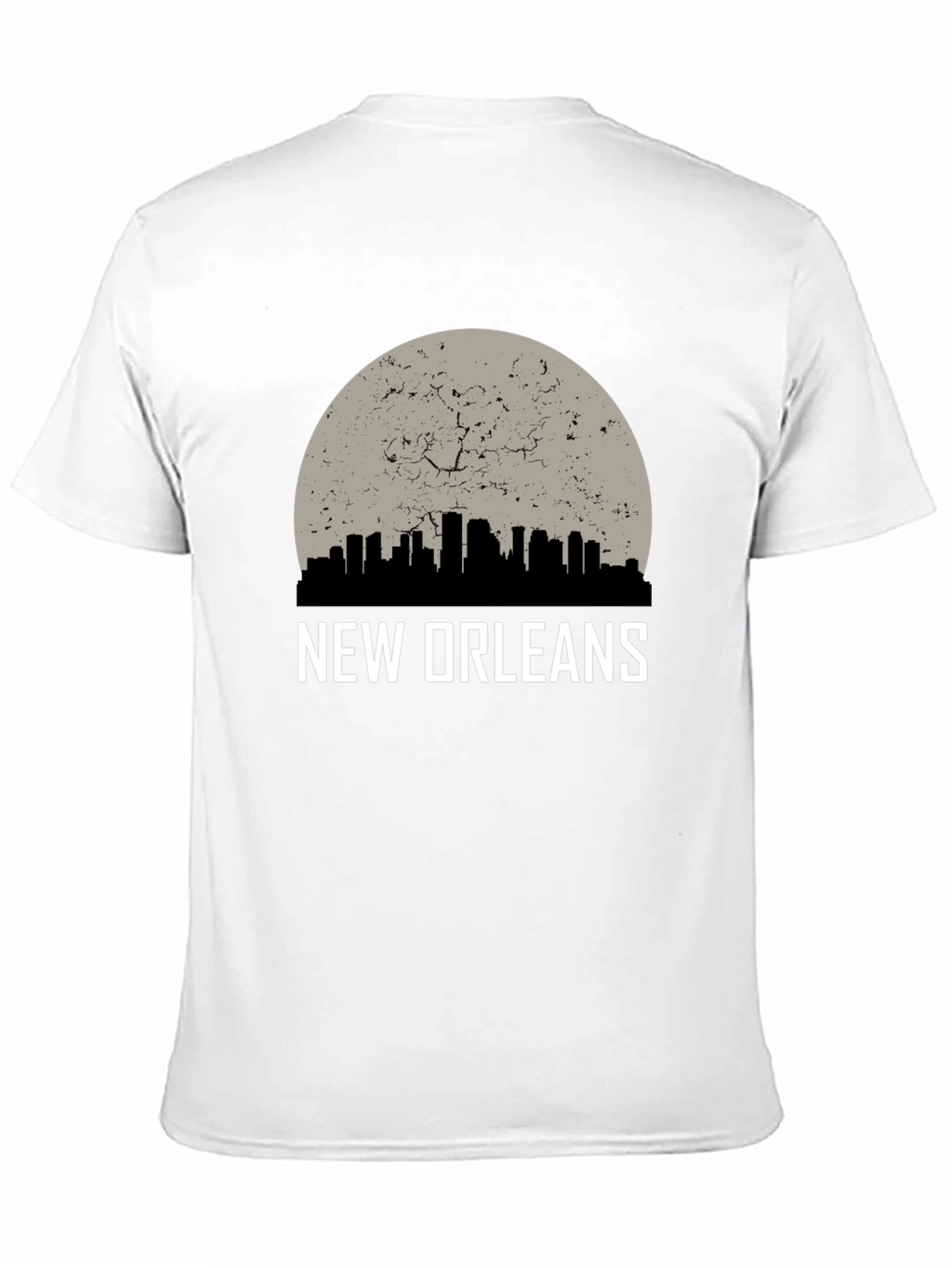 New Orleans Skyline Graphic Tee - Black
