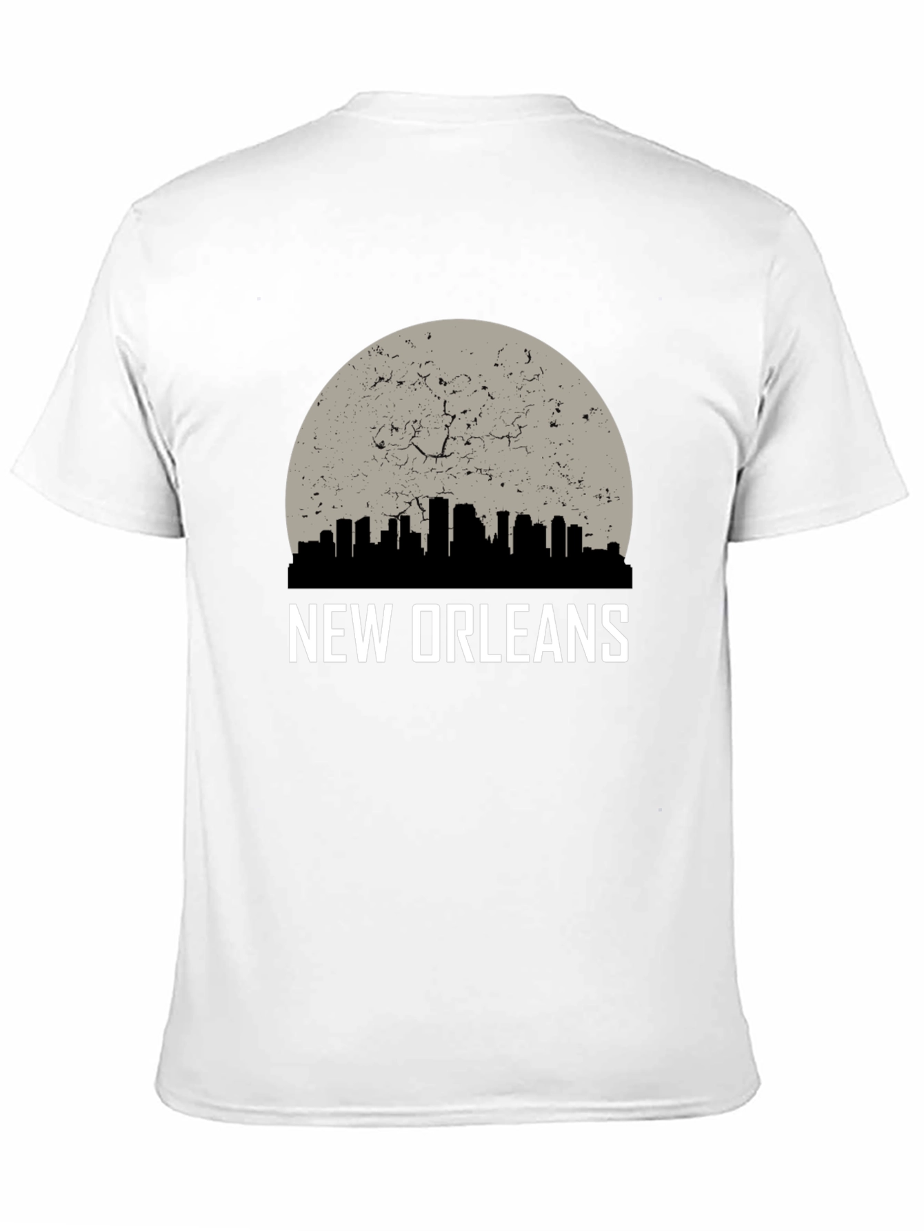 New Orleans Skyline Graphic Tee - Black