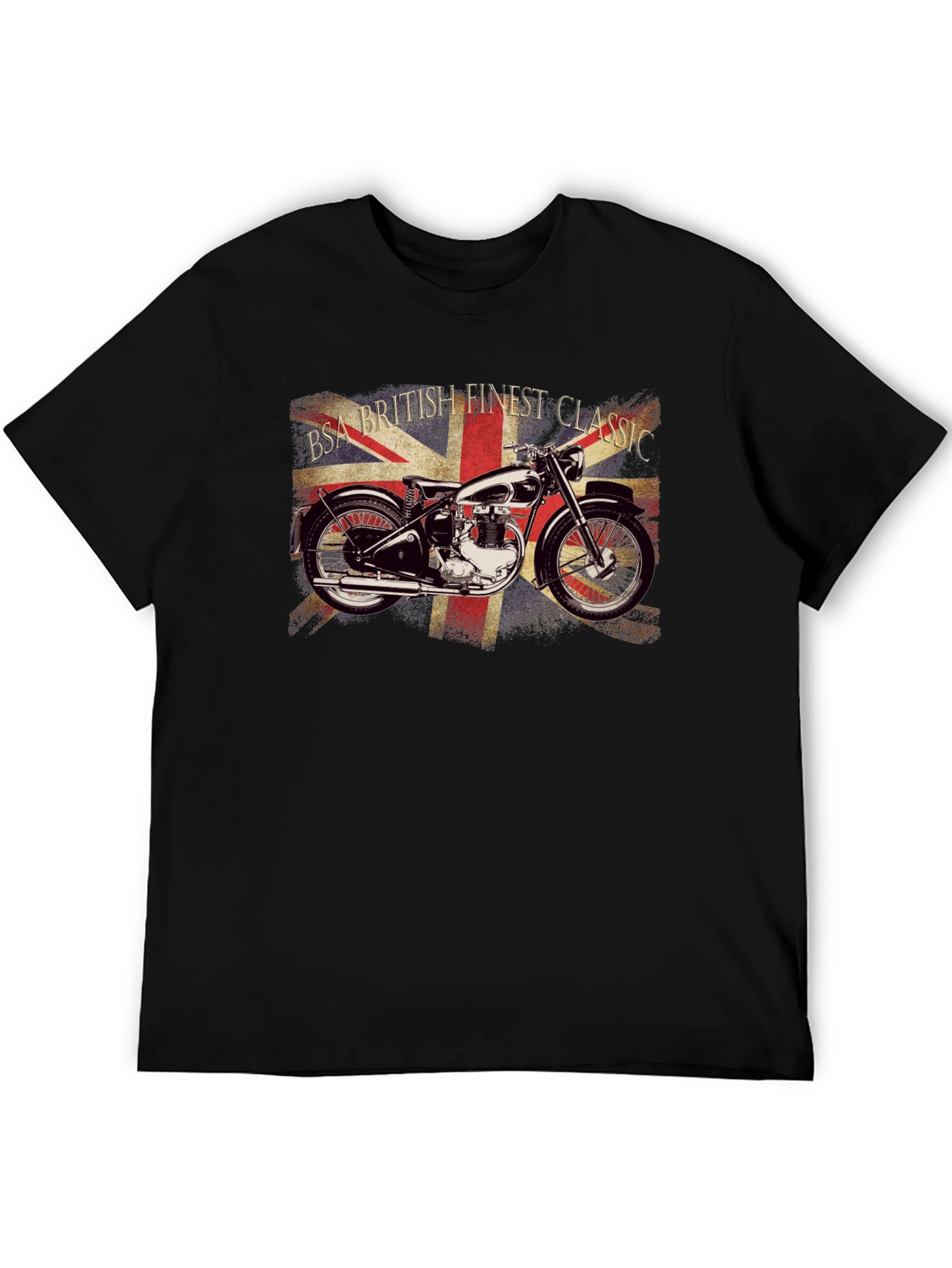 BSA British Finest Classic Motorcycle T-Shirt