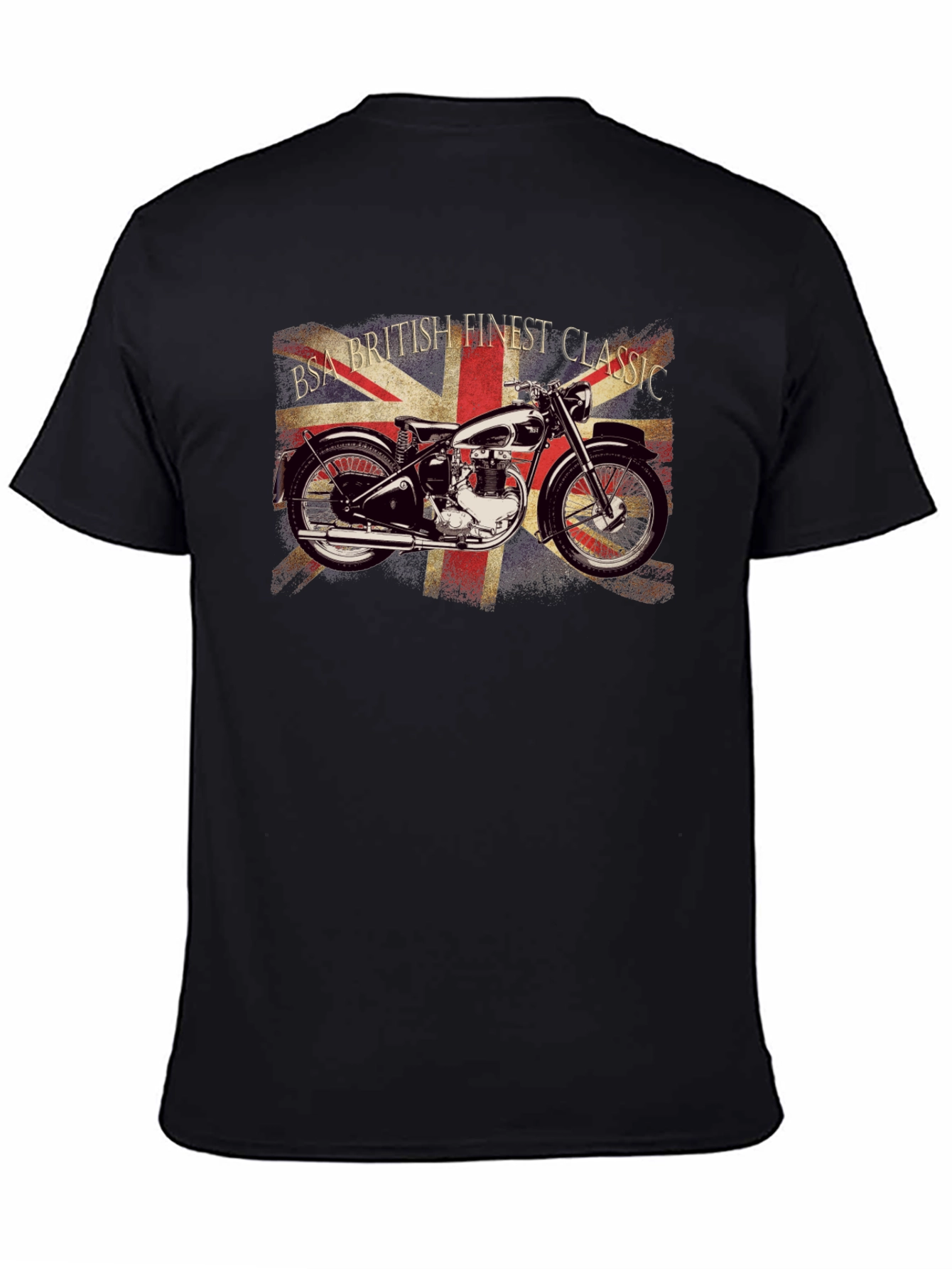 BSA British Finest Classic Motorcycle T-Shirt