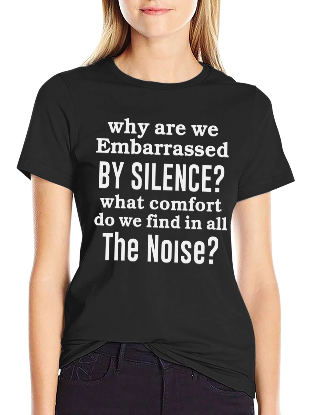 Embarrassed by Silence Graphic Tee