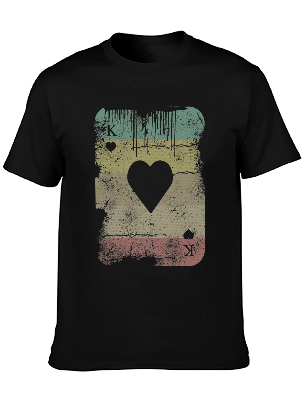 Retro King of Hearts Graphic Tee