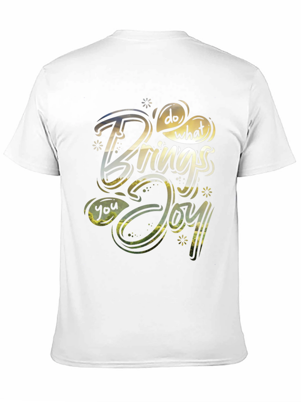 Do What Brings You Joy Black T-Shirt