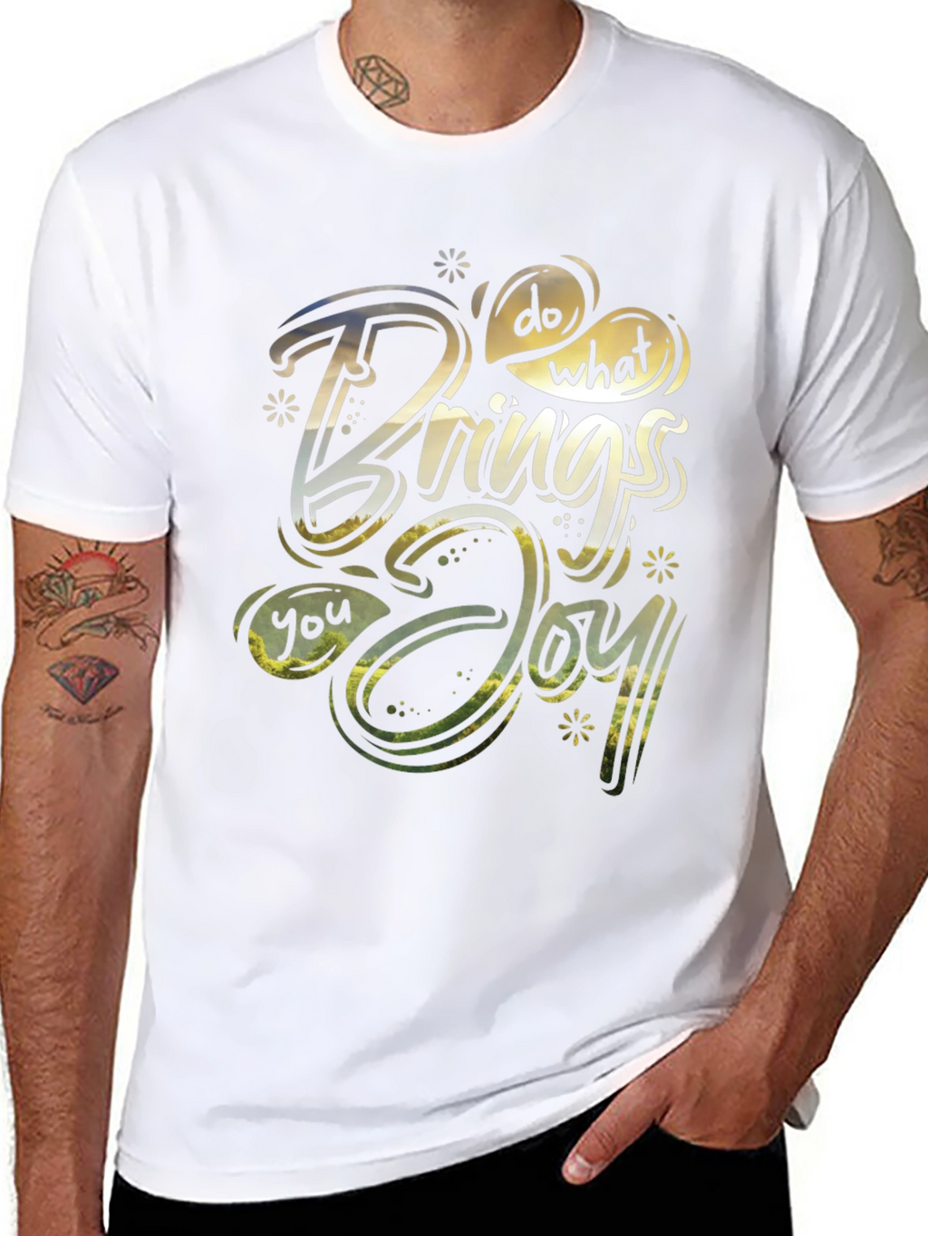 Do What Brings You Joy Black T-Shirt