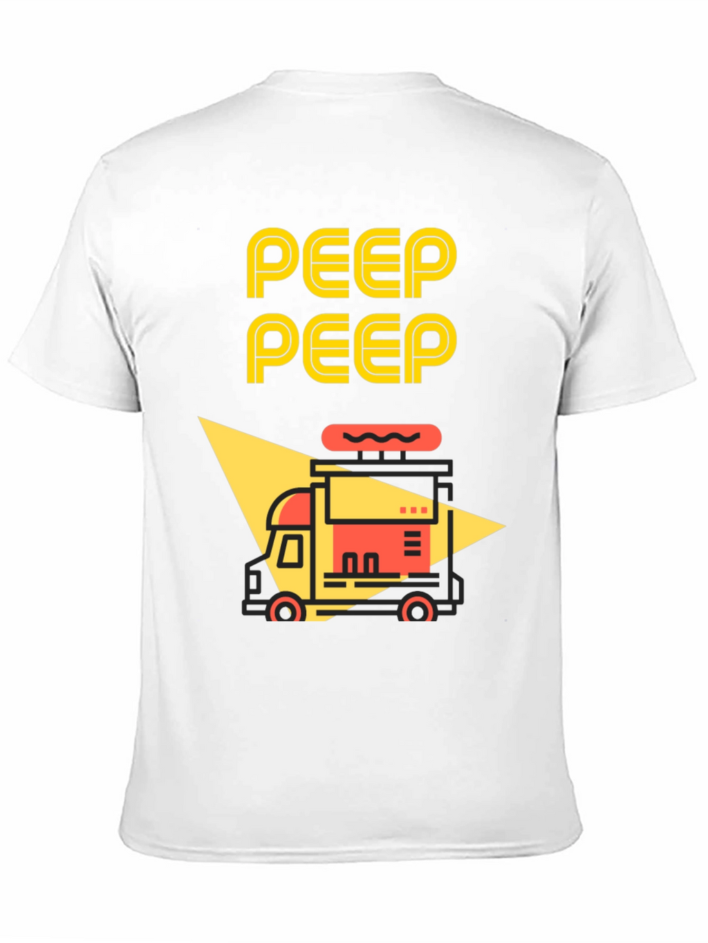 Peep Peep Food Truck Graphic Tee - Black