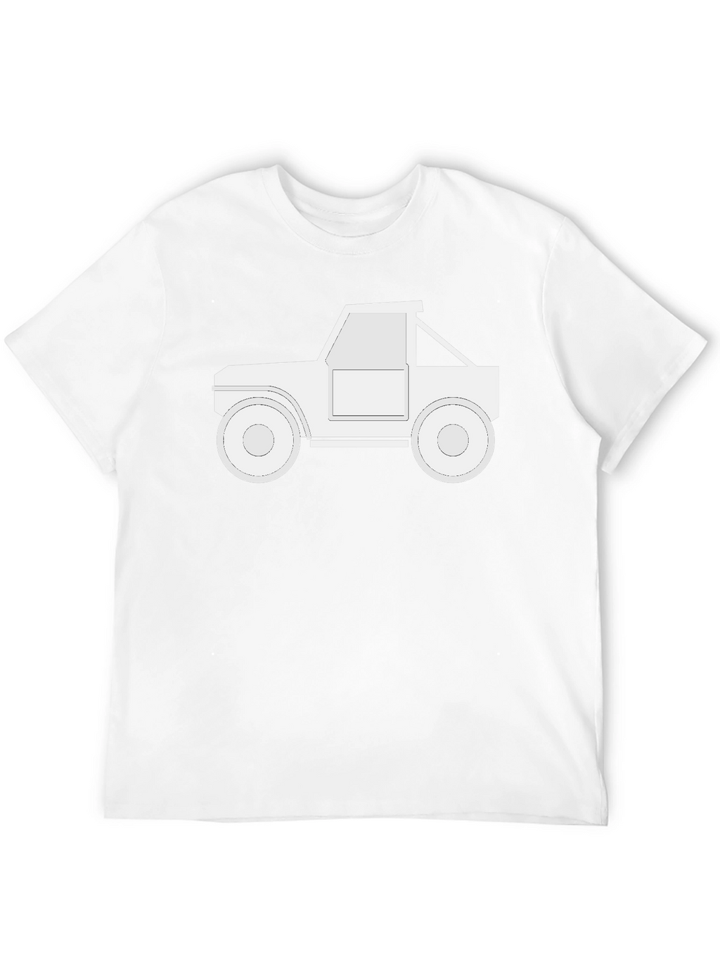 Off-Road Vehicle Graphic Tee - Black