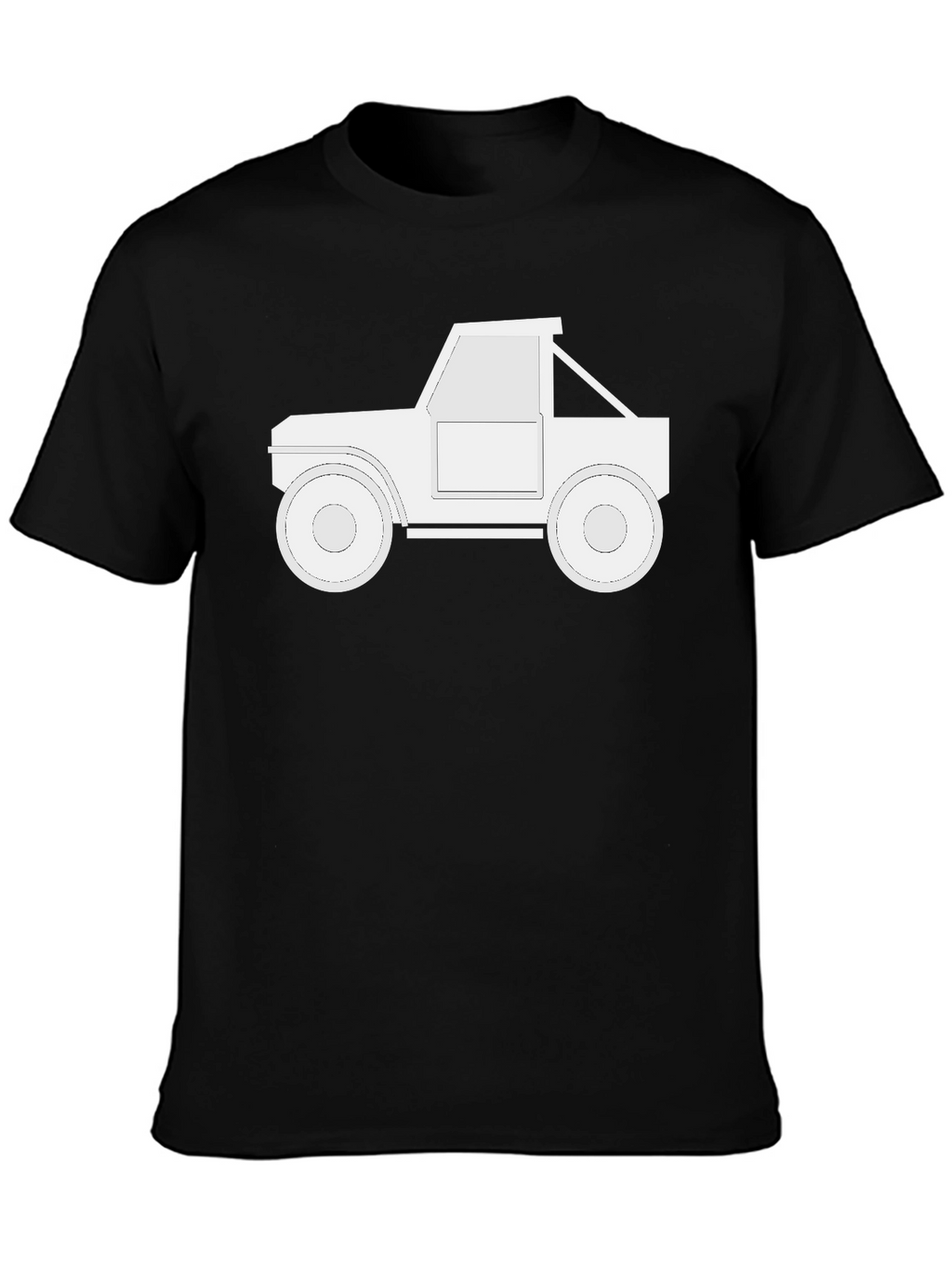 Off-Road Vehicle Graphic Tee - Black