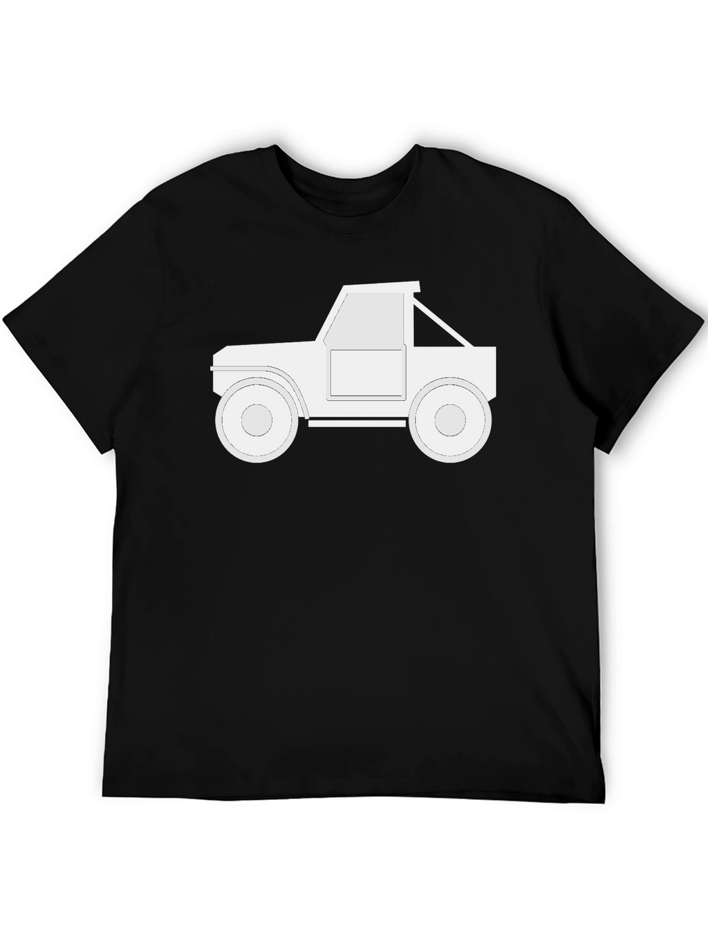 Off-Road Vehicle Graphic Tee - Black
