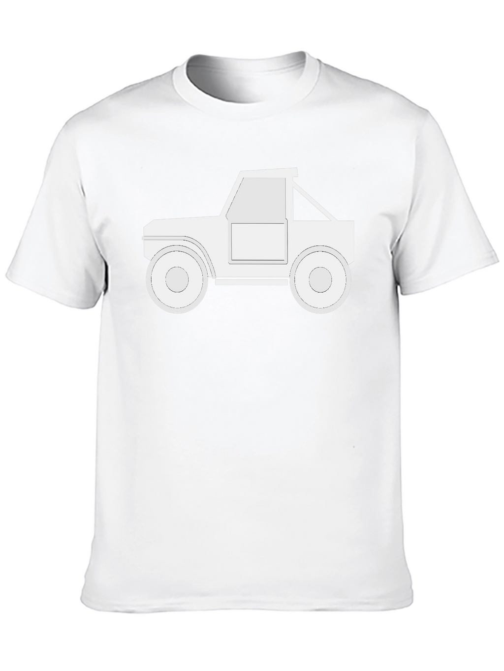 Off-Road Vehicle Graphic Tee - Black