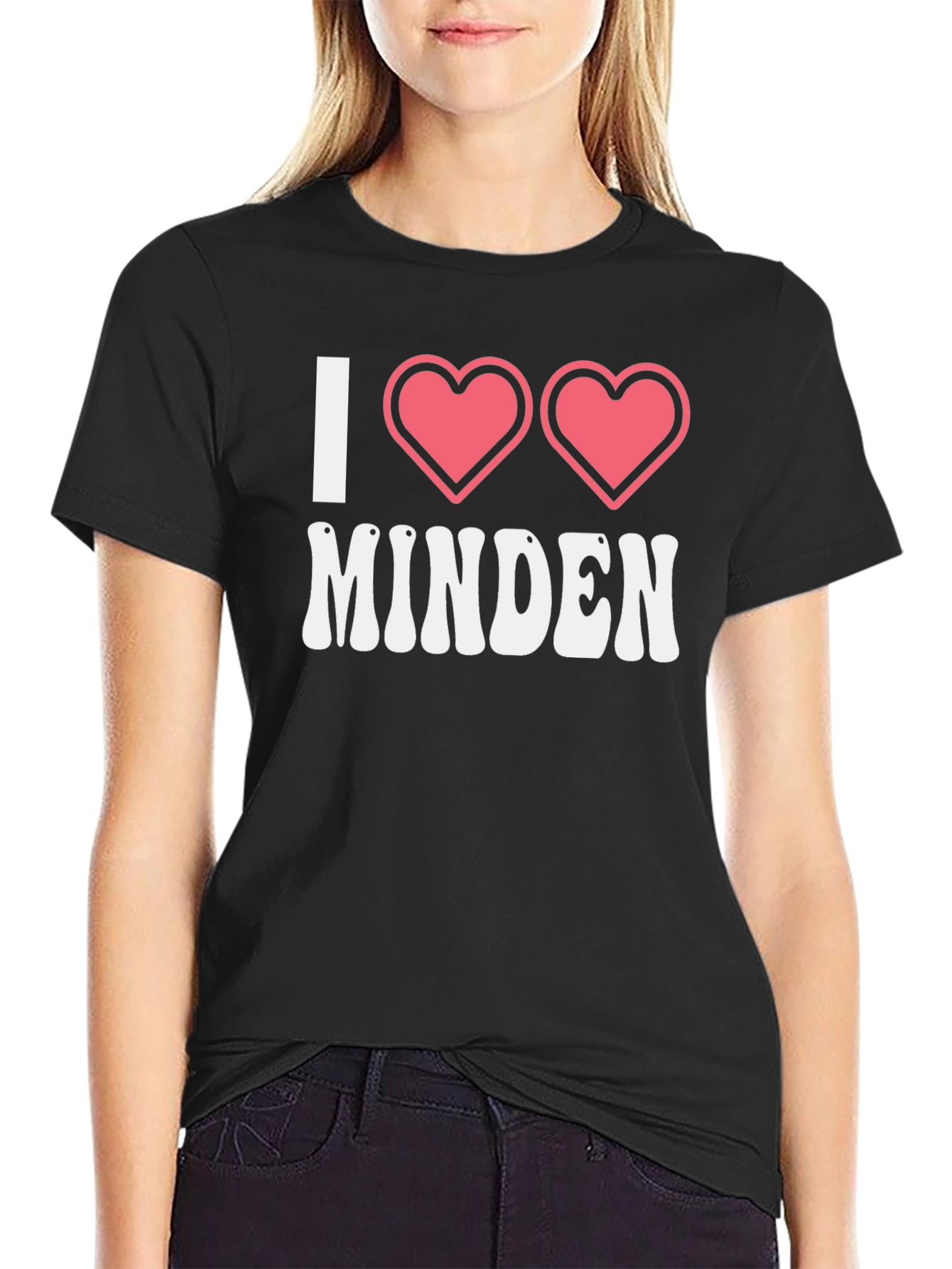 I Love Minden Retro T-Shirt