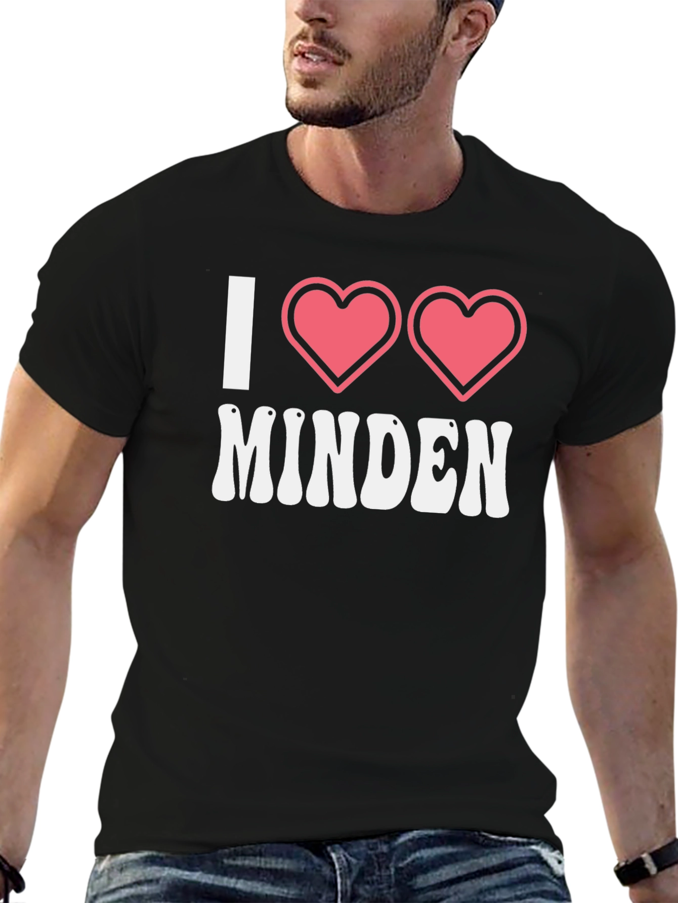 I Love Minden Retro T-Shirt