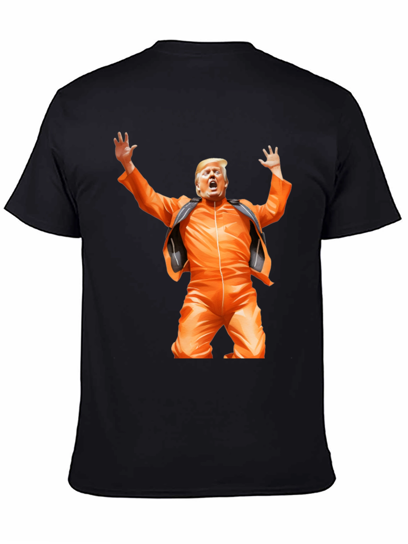 Trump in Jumpsuit Graphic T-Shirt