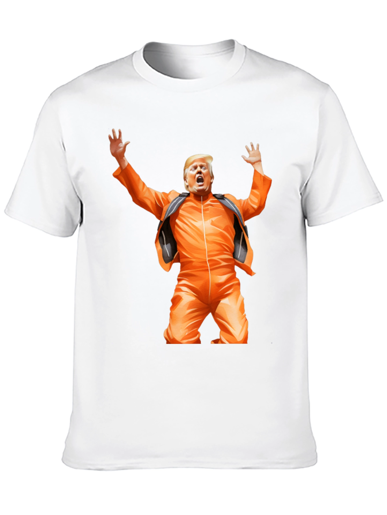 Trump in Jumpsuit Graphic T-Shirt