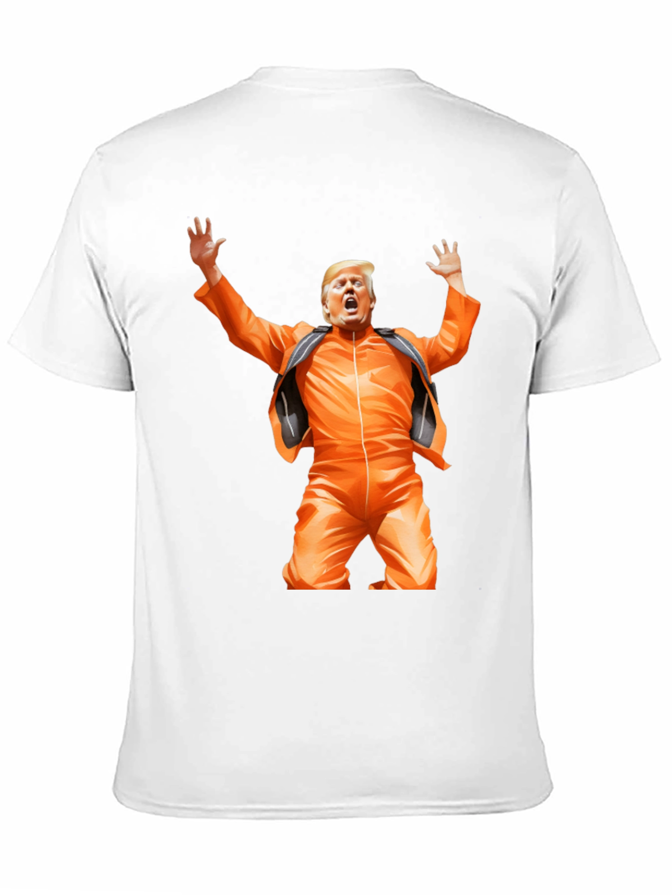 Trump in Jumpsuit Graphic T-Shirt