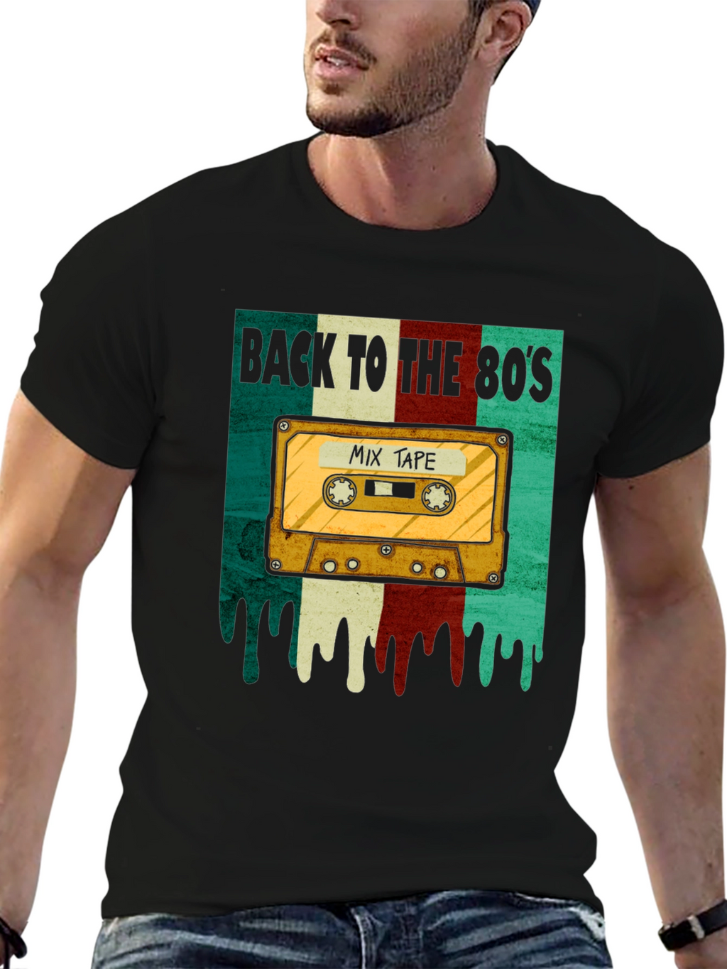 Back to the 80s Mix Tape T-Shirt