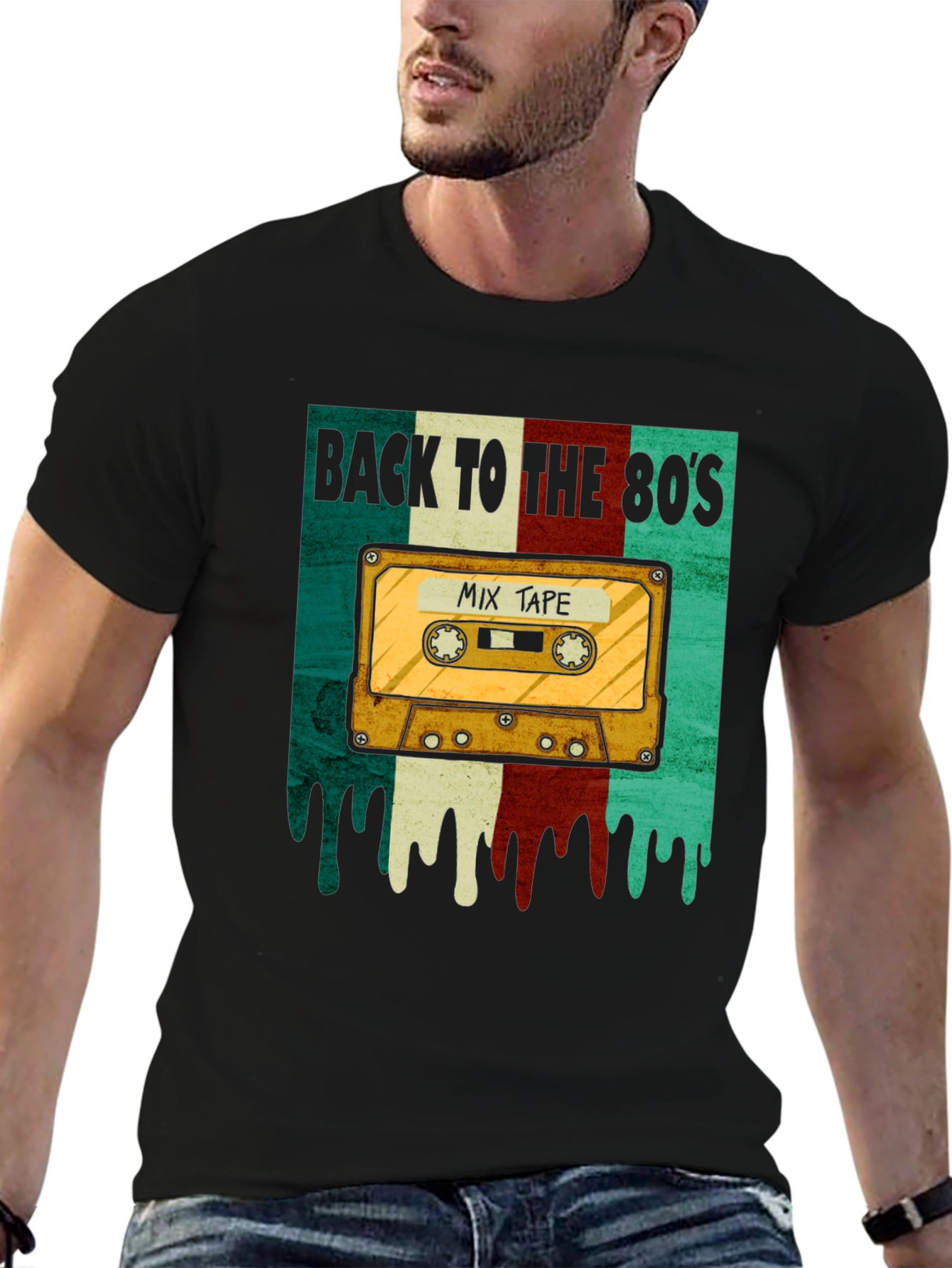 Back to the 80s Mix Tape T-Shirt