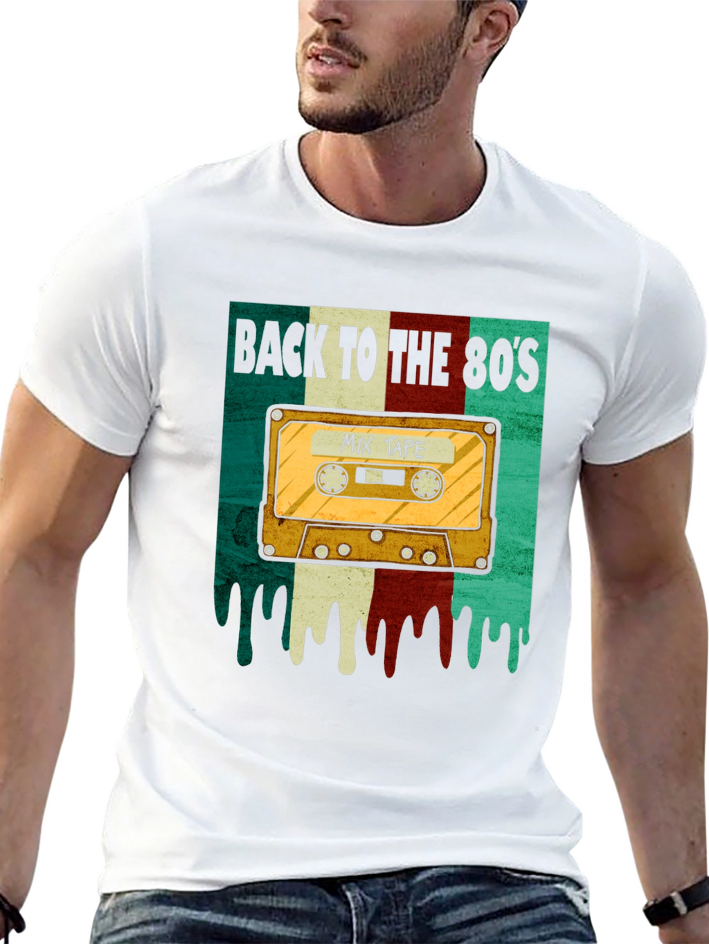 Back to the 80s Mix Tape T-Shirt