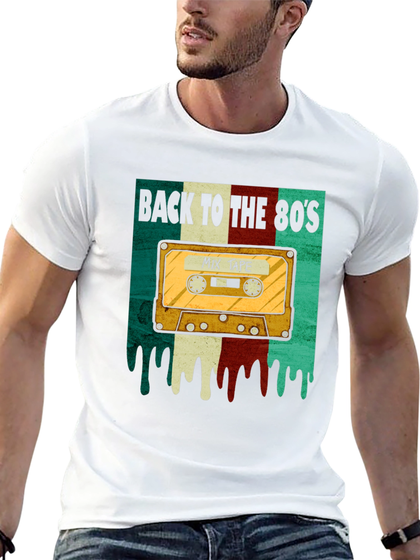 Back to the 80s Mix Tape T-Shirt