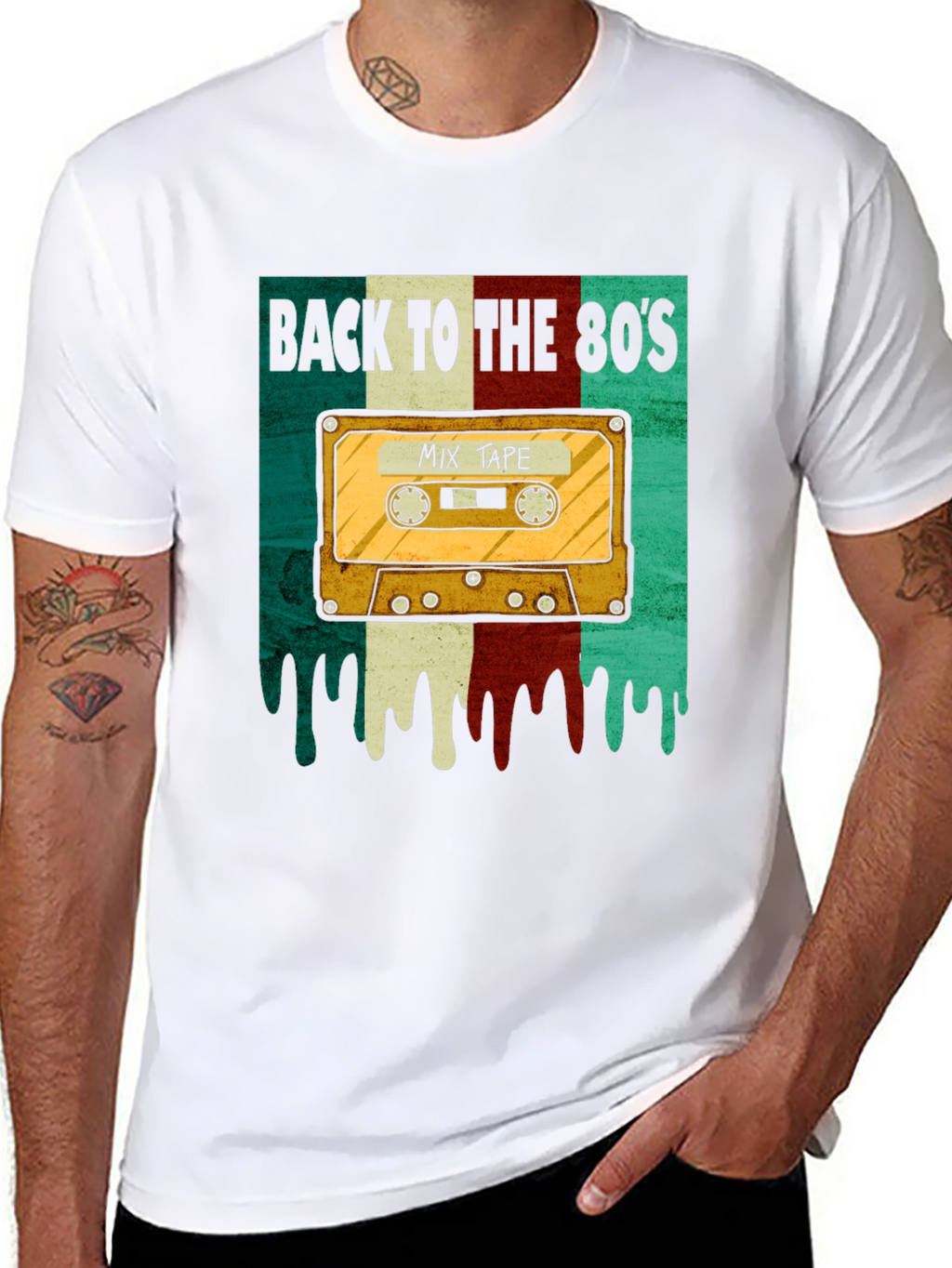Back to the 80s Mix Tape T-Shirt