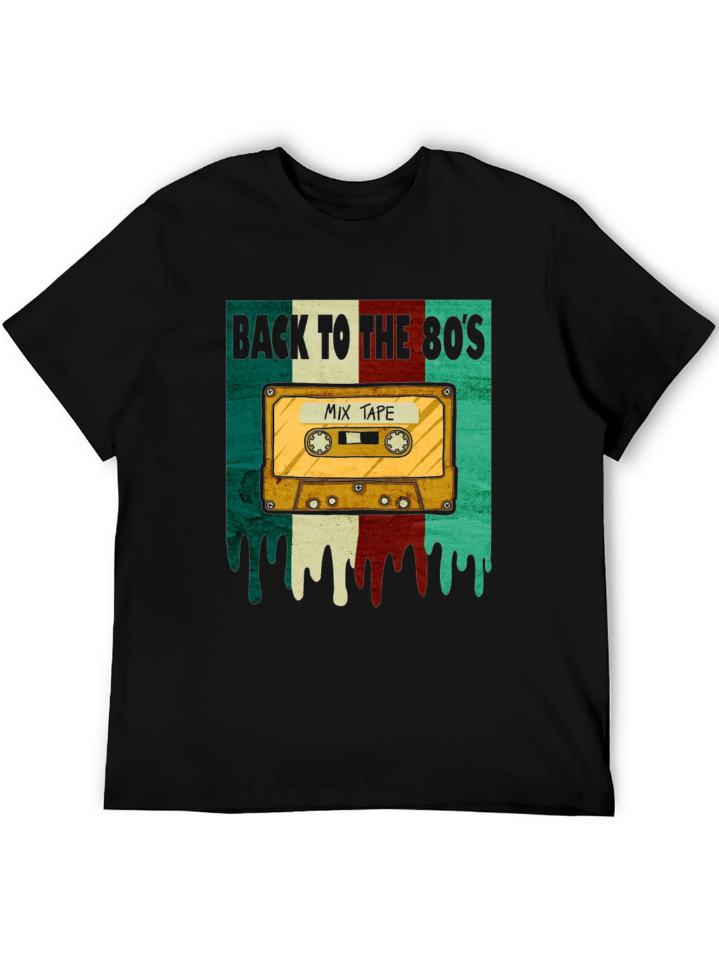 Back to the 80s Mix Tape T-Shirt