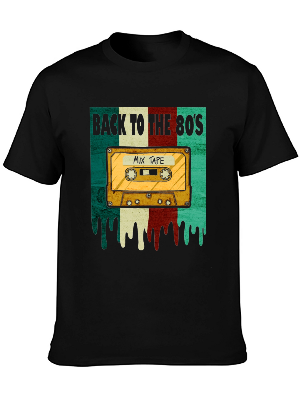 Back to the 80s Mix Tape T-Shirt