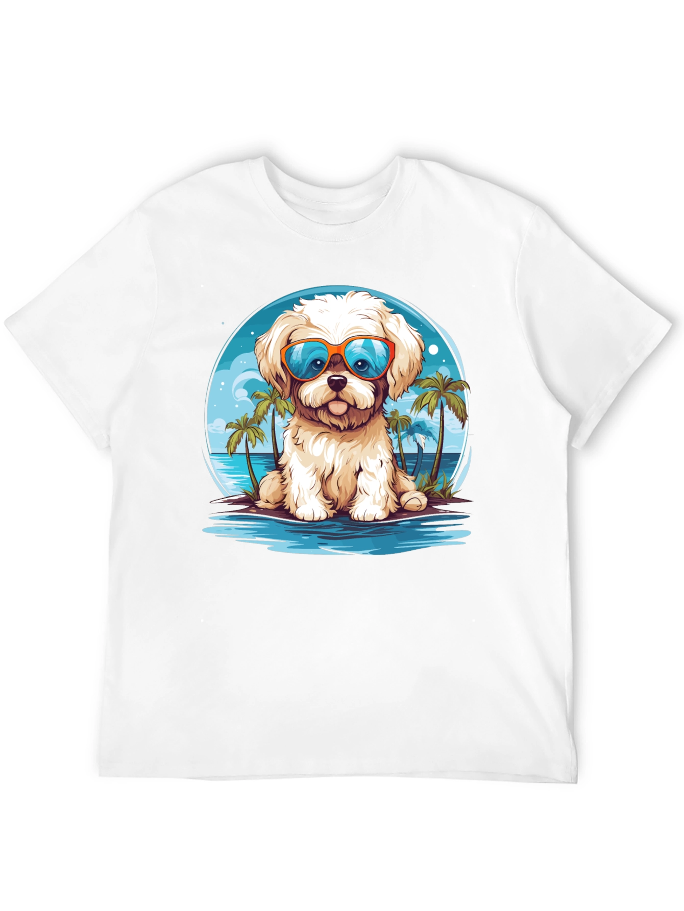 Dog Beach Vacation T-Shirt