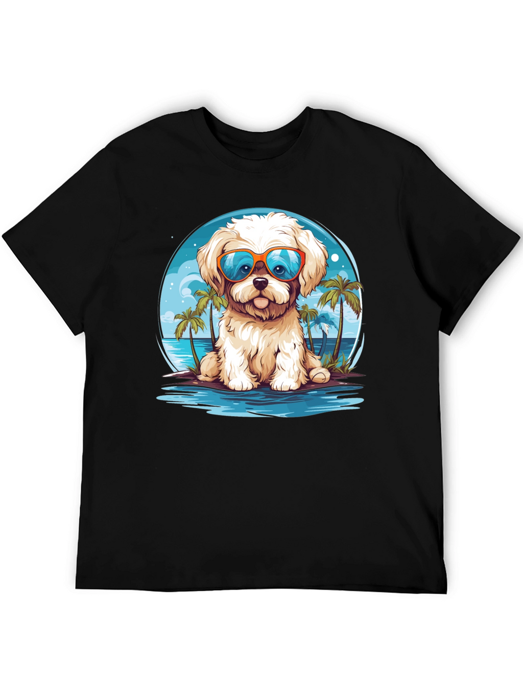Dog Beach Vacation T-Shirt